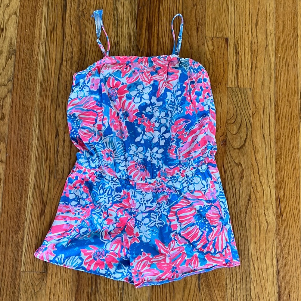 Girls Lilly Pulitzer romper size 12-14